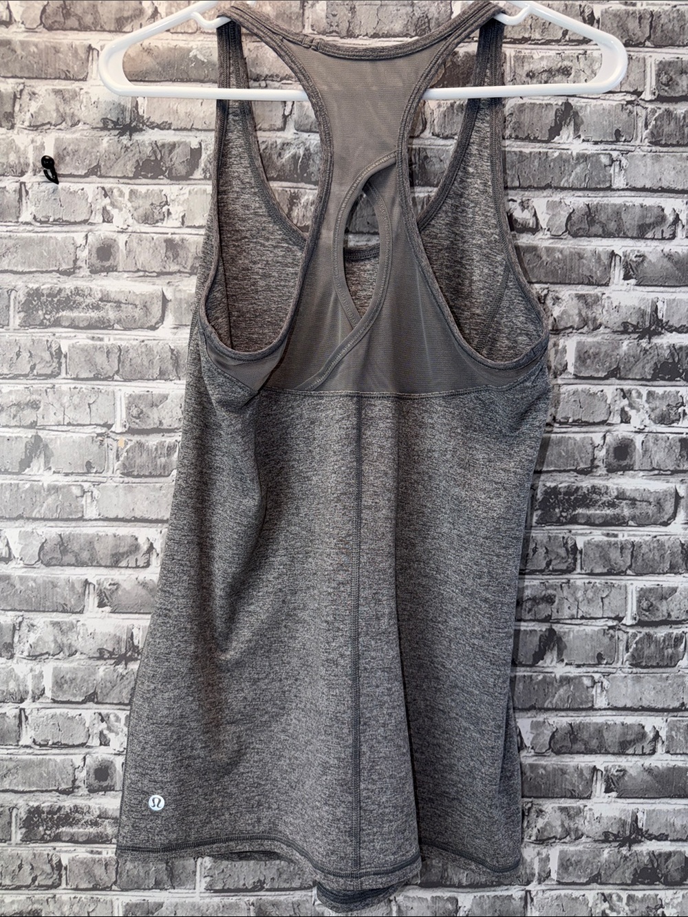 Lululemon Gray Racerback Athletic Tank